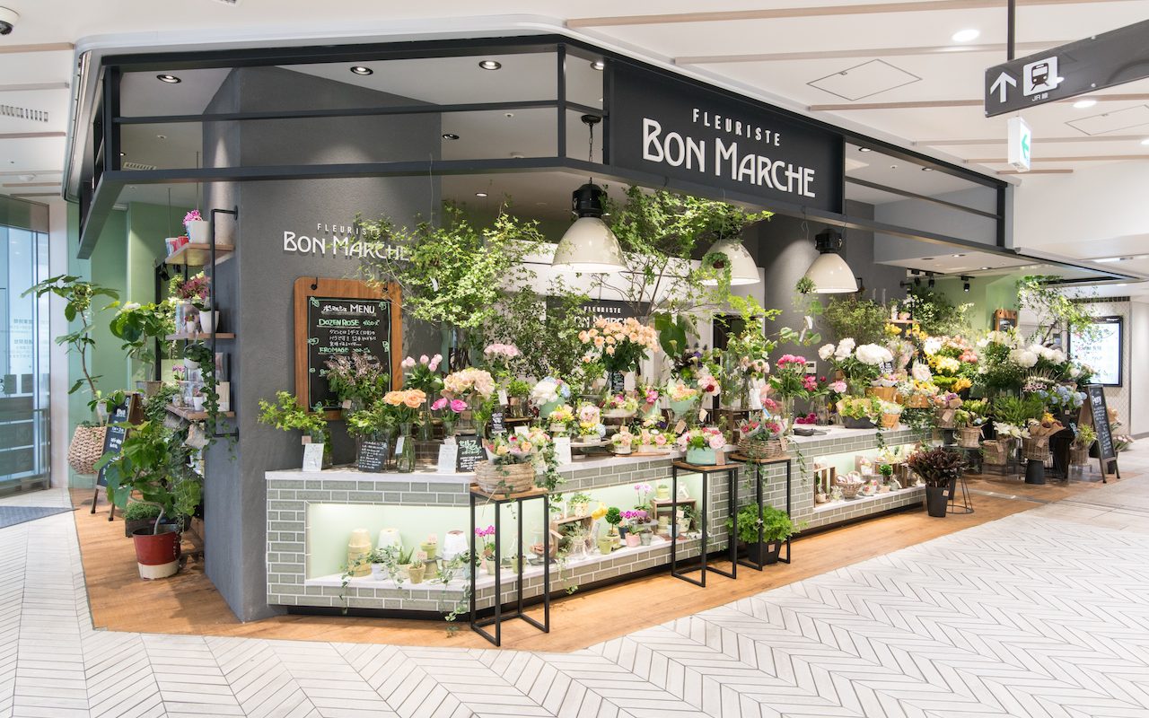 Fleuriste Bon Marche シャポー船橋店 プロジェクトギャラリー 株式会社ユニティ